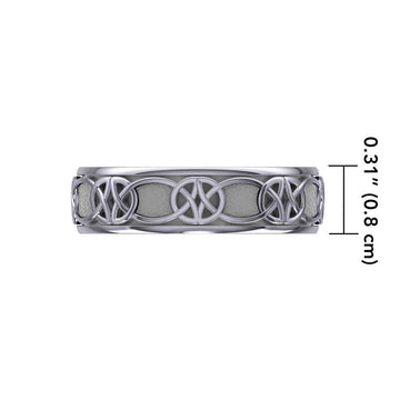 Celtic Knotwork Spinner Ring TR1685 - Jewelry